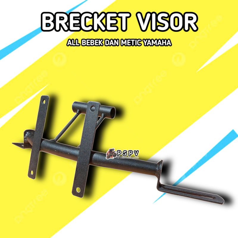 Brecket Visor All Motor YAMAHA METIC Dan BEBEK Dudukan Visor Variasi Pangkon Visor Motor