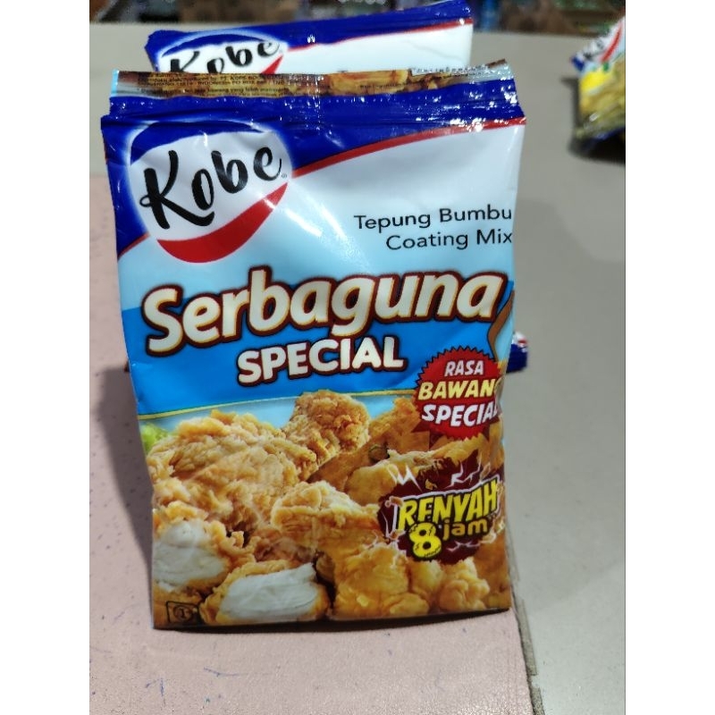 

Tepung bumbu Kobe 1 renceng isi 10 sachet