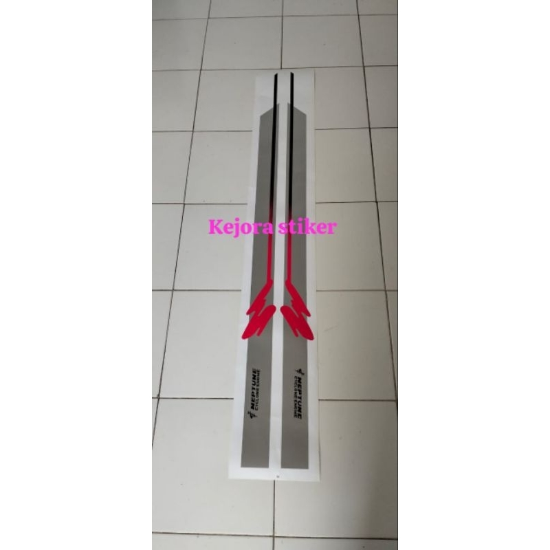 striping body stiker mobil pickup NEPTUNE T120SS
