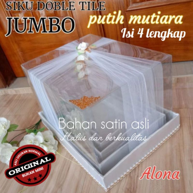 

Box Mika Seserahan Satu Set Isi 4 Kotak Hantaran Pernikahan tampilan Mewah Mudah Pemasangan