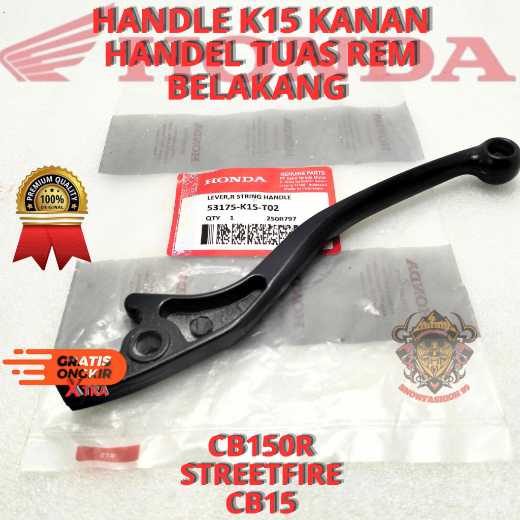 ORIGINAL HANDLE K15 Handle Rem CB 150R OLD Handle Kanan CB 150R BERKUALITAS TINGGI DENGAN HARG TERJA
