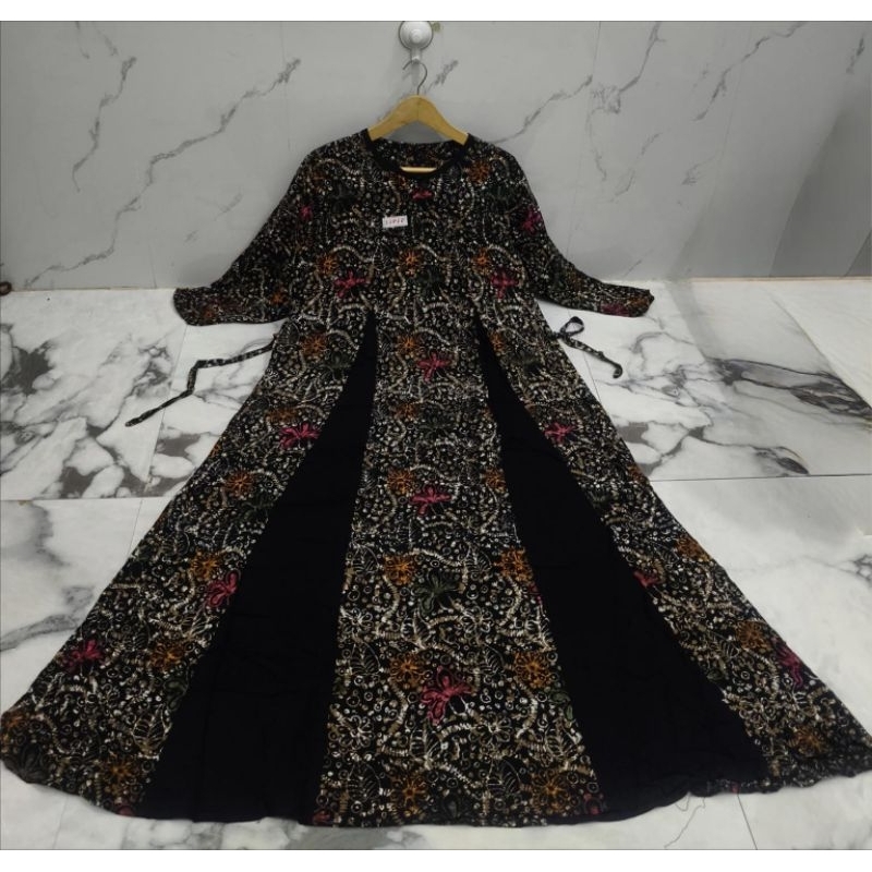 Gamis Batik Wanita model gurita