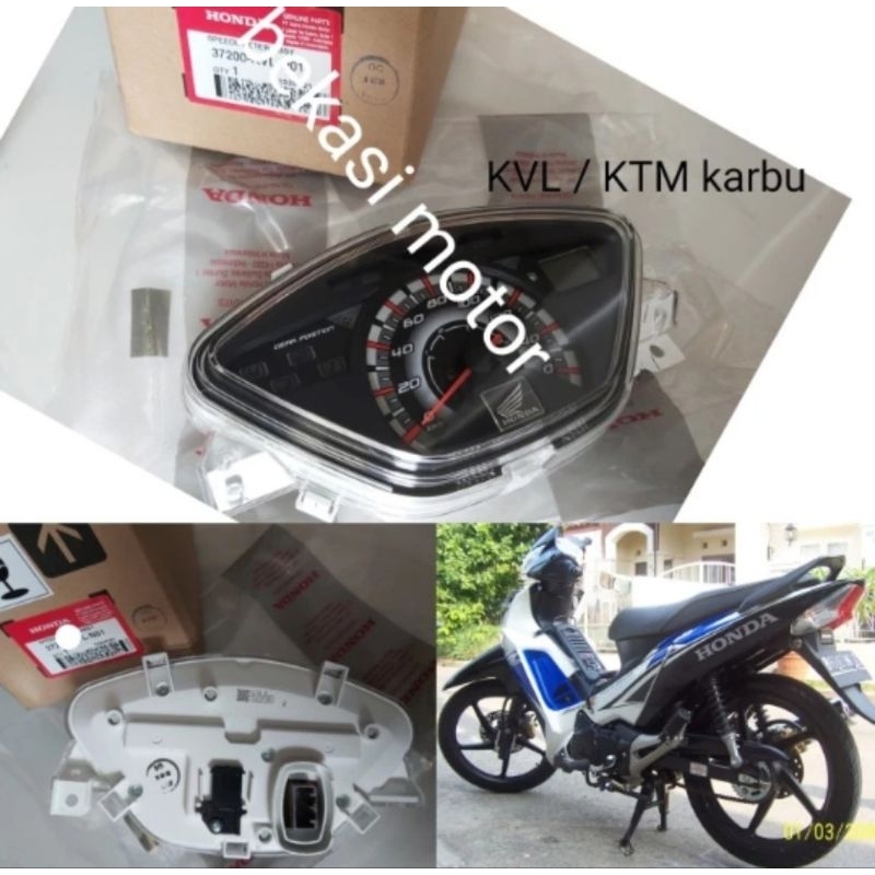 37200-KVL-N01 assy kilometer speedometer honda supra 125 KVL / KTM karbu original