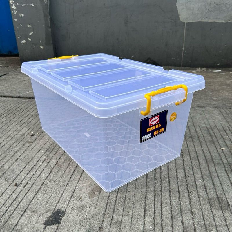 SHINPO- Box container CB 46/Box Plastik Shinpo CB 46/Kontener box Shinpo Cb 46