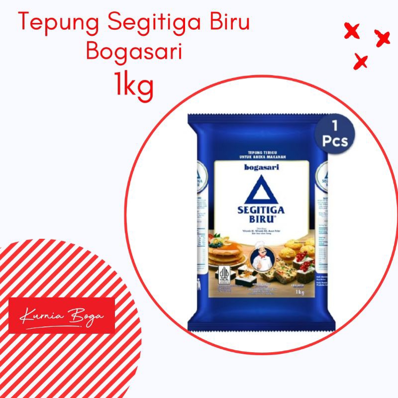 

Tepung Terigu Segitiga Biru Bogasari 1kg