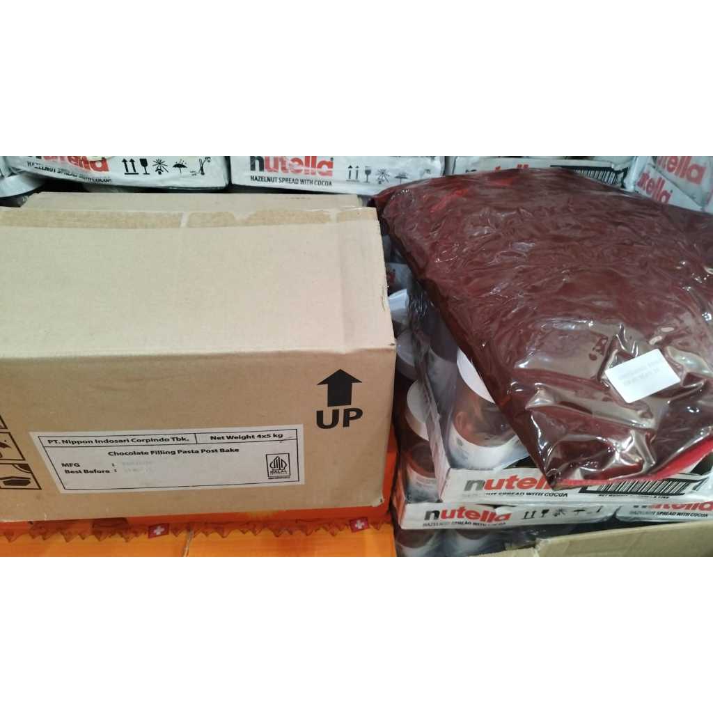 

Selai Roti Isian Filling Chocolate Paste Sari Roti 5000 gram 5 kg Premium Sari Choco (White LABEL)