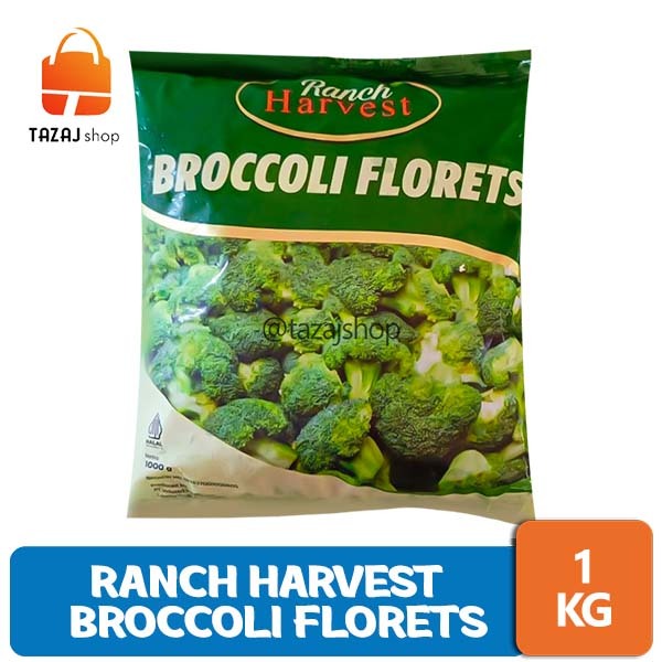 

Ranch Harvest Broccoli Florets 1 Kg Brokoli