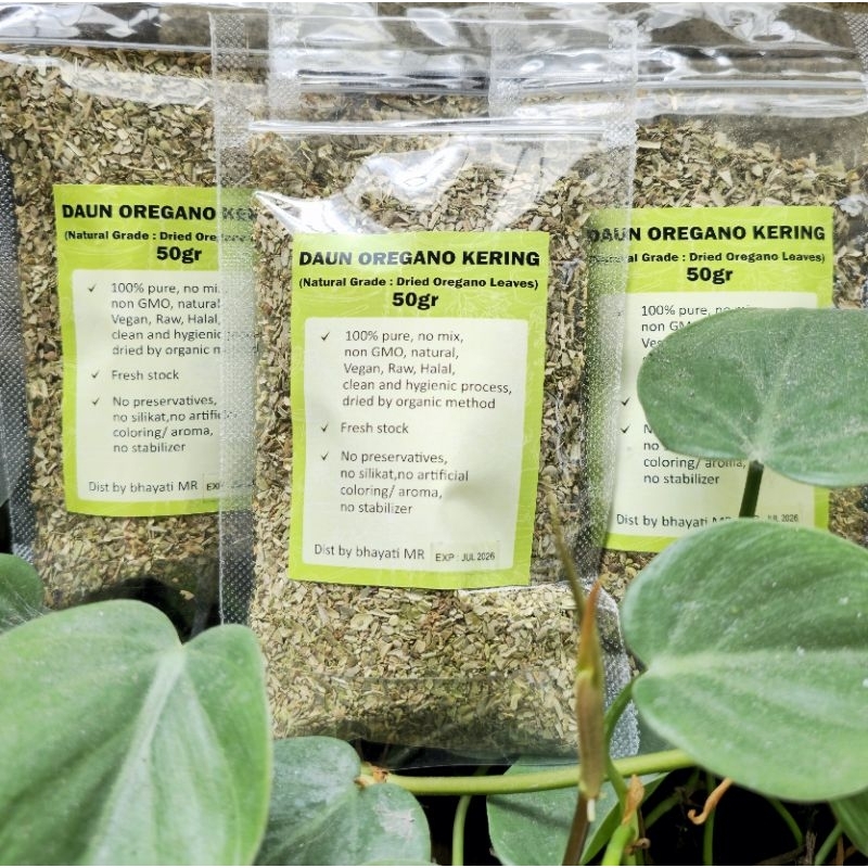 

daun oregano kering (pure natural)