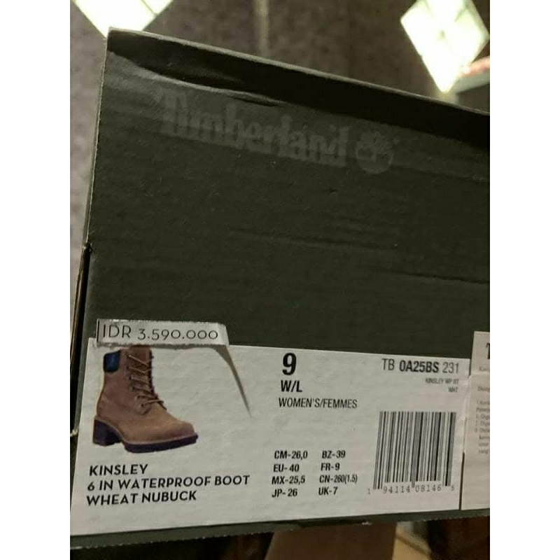 Timberland Women's size 40 ORIGINAL. Lokasi Bandung