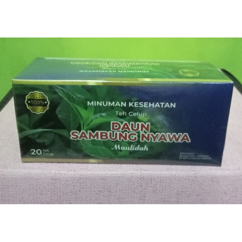 

Paket 2 teh celup daun sambung nyawa//Teh celup daun sambung nyawa isi 20 kantong teh