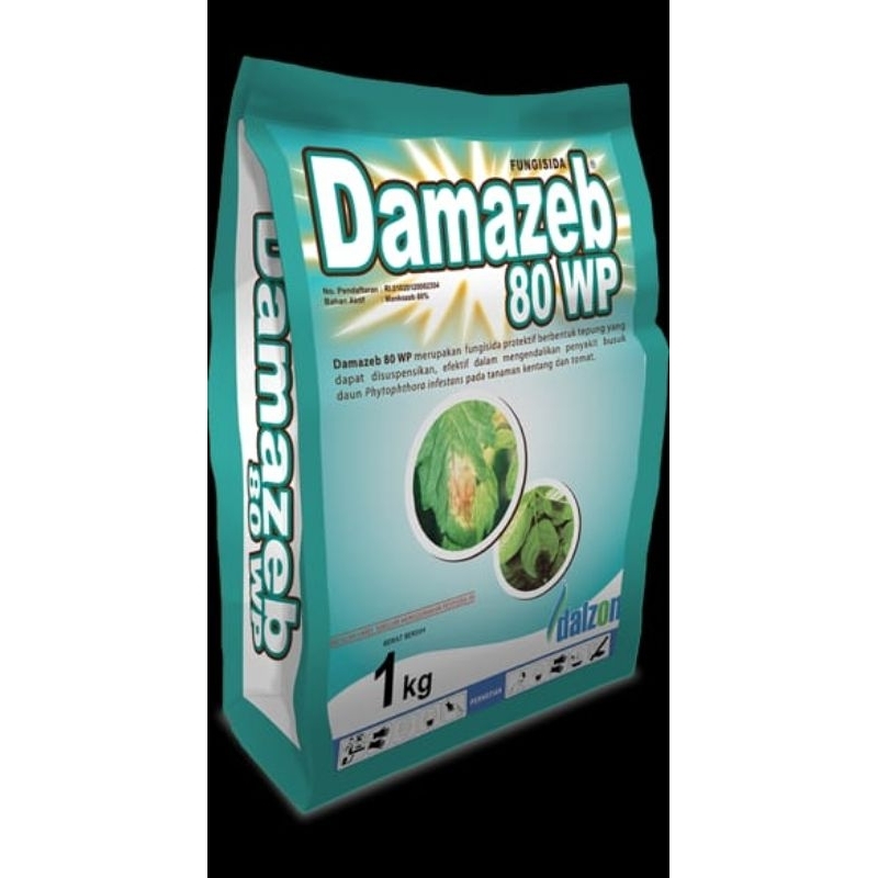 Damazeb 80WP 1 kg fungisida bahan aktif mancozeb