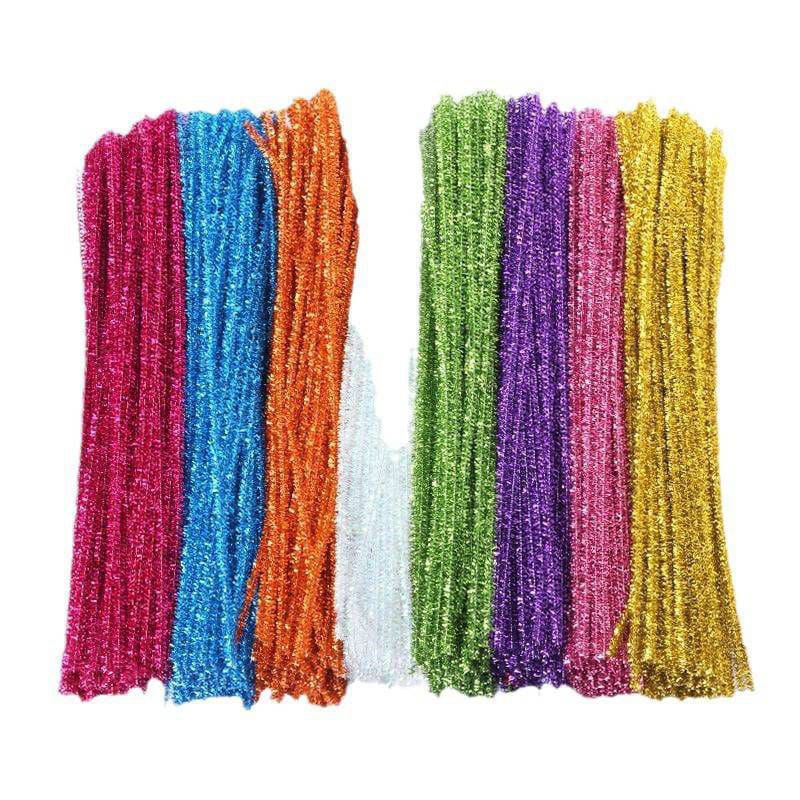 

Kawat bulu mercy mptif gliter Pipecleaner bahan Kawat bulu mercy murah