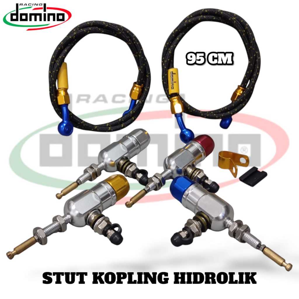 STUT KOPLING HIDROLIK PLUS SELANG SERAT HIDROLIK KOPLING PLUS SELANG UNIVERSAL SEMUA MOTOR HRG55