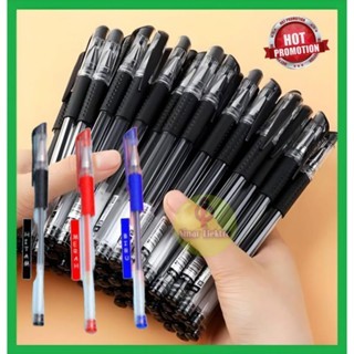 

PULPEN GEL WARNA HITAM,MERAH,BIRU 0,5 mm/ALAT TULIS SEKOLAH TINTA CAIR