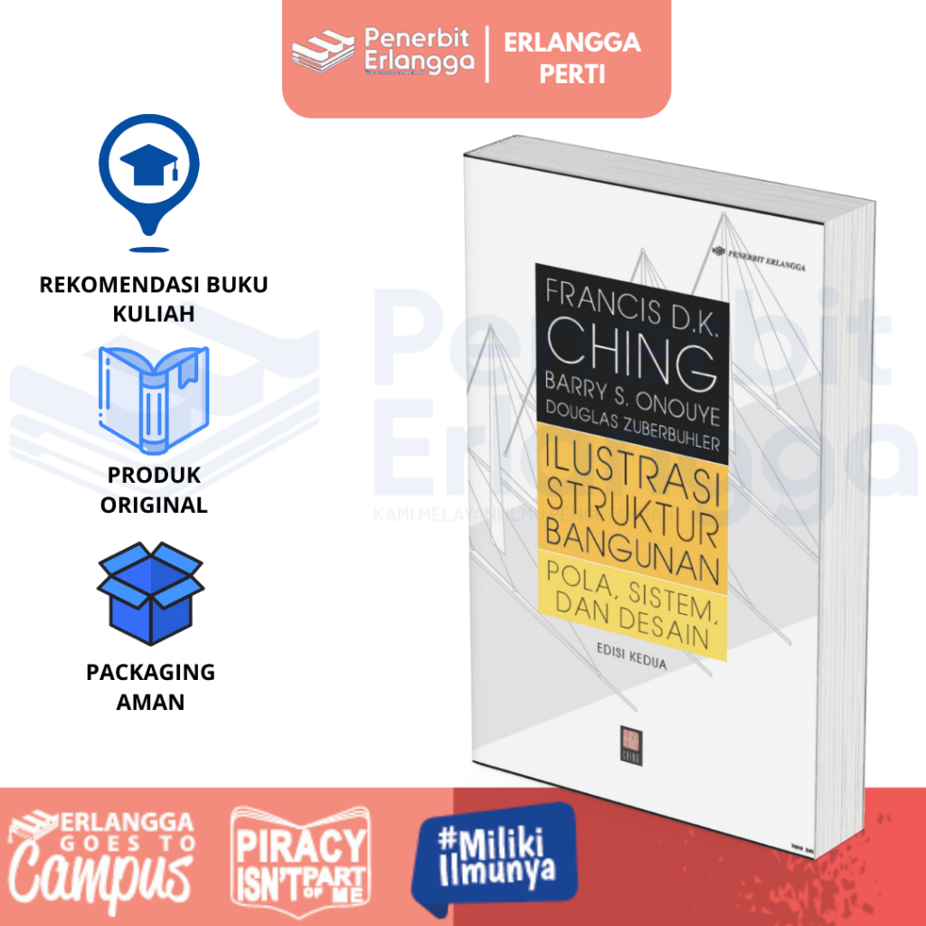 [Erlangga] Ilustrasi Stuktur Bangunan Edisi 2 - Francis D. K Ching