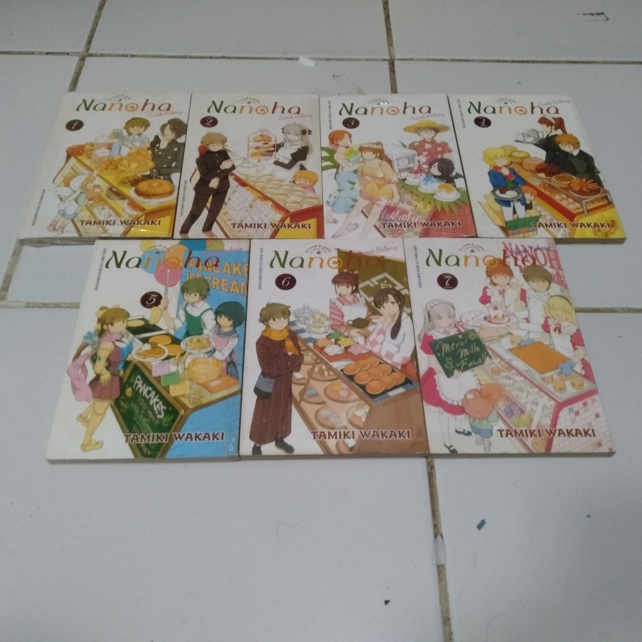 Set komik Nanoha Sweet Bakery