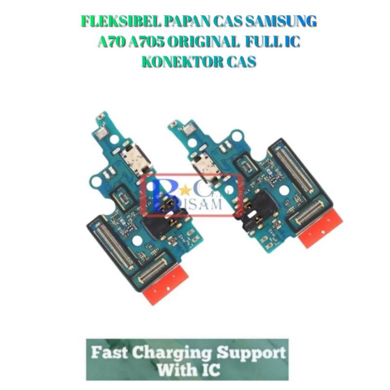 FLEKSIBEL PAPAN CAS SAMSUNG A70 A705 ORIGINAL  FULL IC KONEKTOR CAS