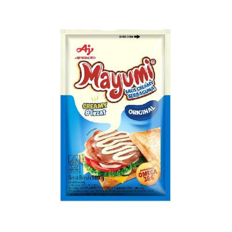 

Mayumi Mayonaisse serbaguna [100g/sachet/dressing]