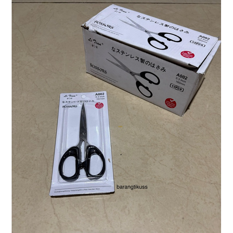

Gunting Kertas BESAR / Gunting Dapur Dapoer / Gunting Anti Karat 16 cm