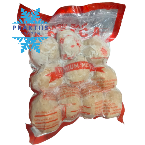 

BOSSCA BAKSO RAWIT 500GR ISI 10 / BASO FROZEN ISI PEDAS