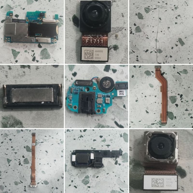 Oppo F3 Bahan Kanibalan, Mesin Mati Total Matot, Konektor Cas HF, Antena, Flex UI MB, Frame, LCD, Si