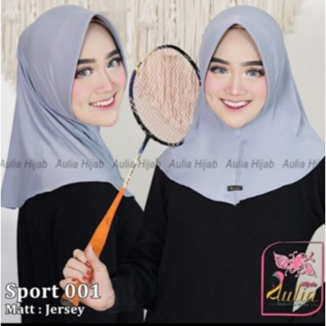 Hijab Sport Aulia M Jersey Premium Original Aulia