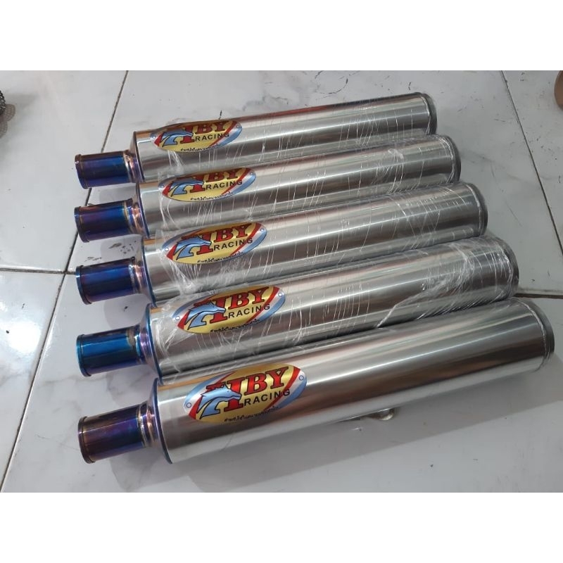 silincer knalpot 2tak HBY racing thailand