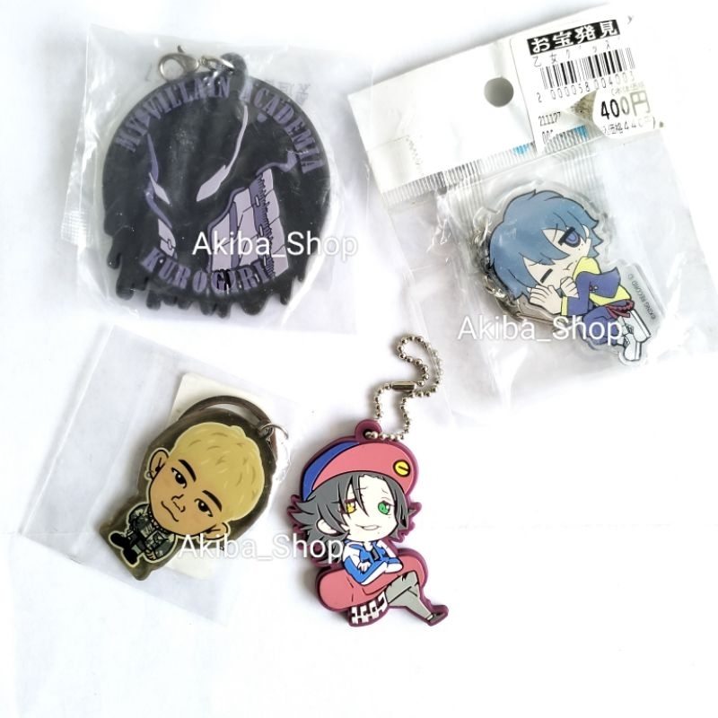 Gantungan kunci, Rubber Acrylic Metal Keychain Strap Hypnosis Mic Ichiro Yamada, Jiro Yamada Hypmic,
