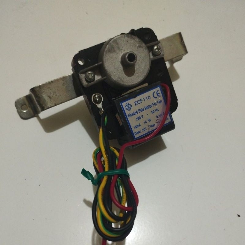 Dinamo kipas showcase Motor fan kulkas kaca showcase polytron