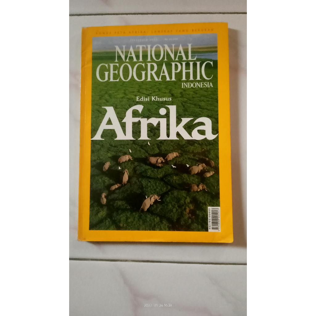 Majalah National Geographic Indonesia Edisi Khusus AFRIKA September 2005