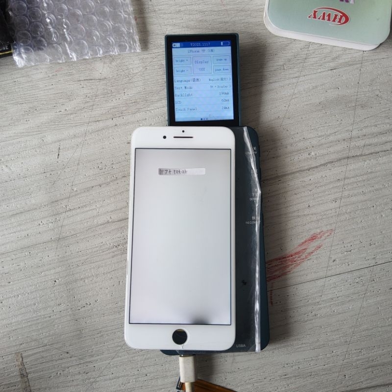 LCD TOUCHSCREEN IPHONE 7 PLUS ORIGINAL COPOTAN IPHONE 7 + CABUTAN ORI