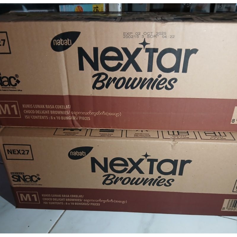 

NABATI NEXTAR BROWNIS COKLAT 1 dus isi 8 box/4 box