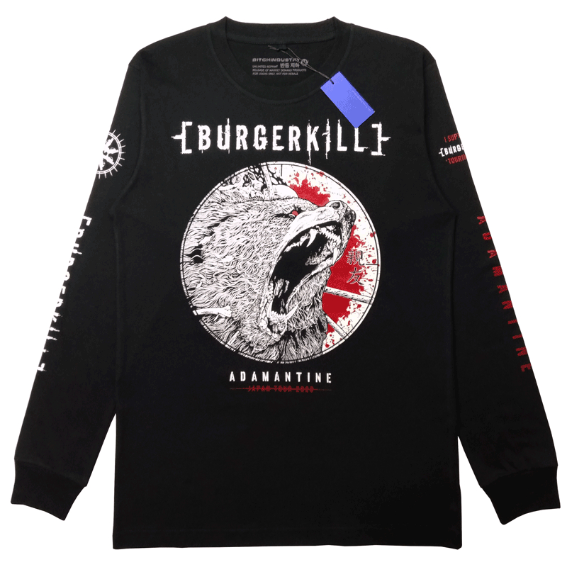 Headbanger Longsleeve Band Burgerkill Japan Tour Cancelled series