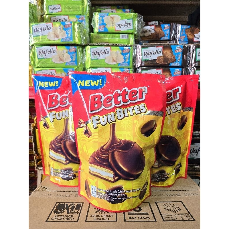 

Better Fun Bites 240 gram (1 Dus isi 6 pouch)