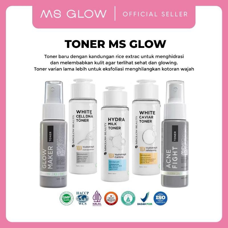 ACNE FIGHT TONER MS GLOW TONER GLOWING MS GLOW TONER ACNE MS GLOW
