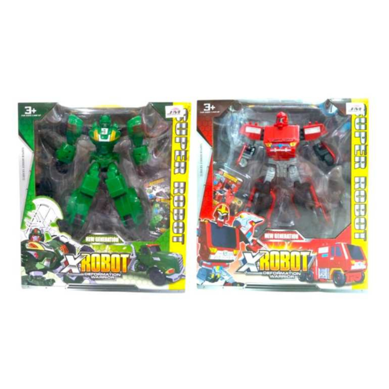 Mainan Anak Robot-Robotan Robot Deformation Warrior