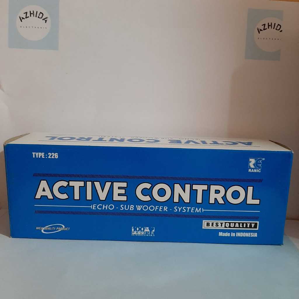 KIT TONE CONTROL AKTIF STEREO SUBWOOFER ECHO MIC KARAOKE ACTIVE PLUS PANEL TYPE: 226
