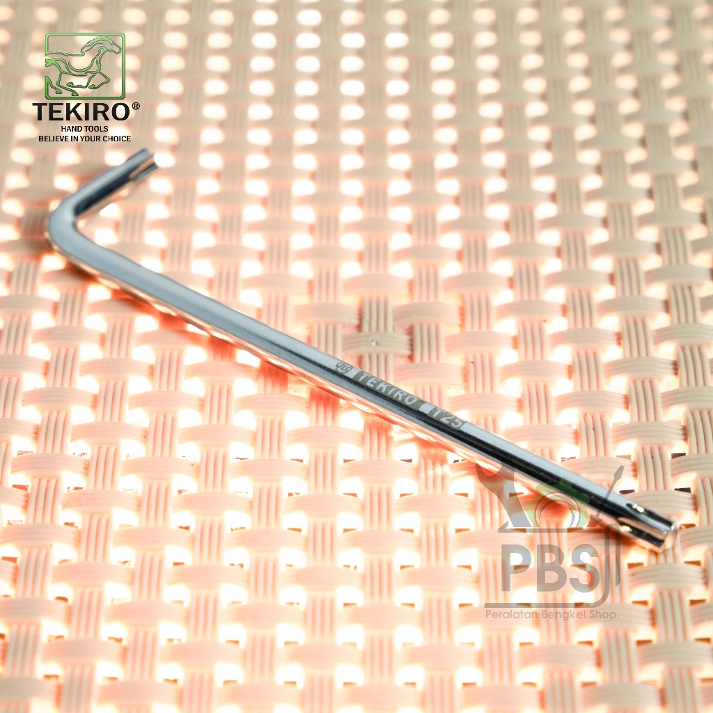 Kunci L bintang TEKIRO T25 untuk membuka sensor TPS HONDA dan IACV HONDA