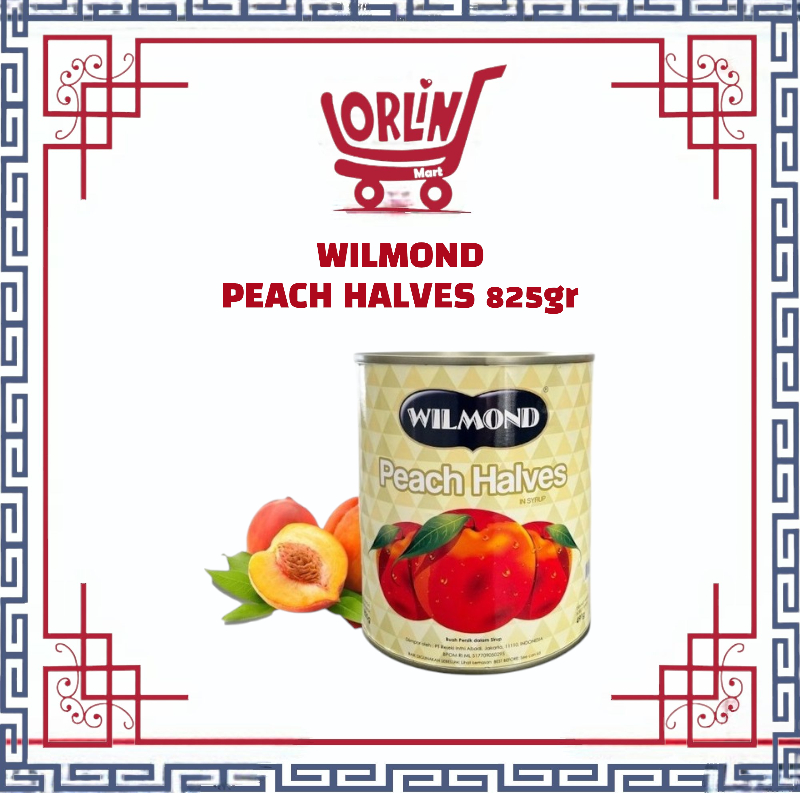 

WILMOND PEACH HALVES 825gr / BUAH PERSIK / BUAH KALENG / WILMOND