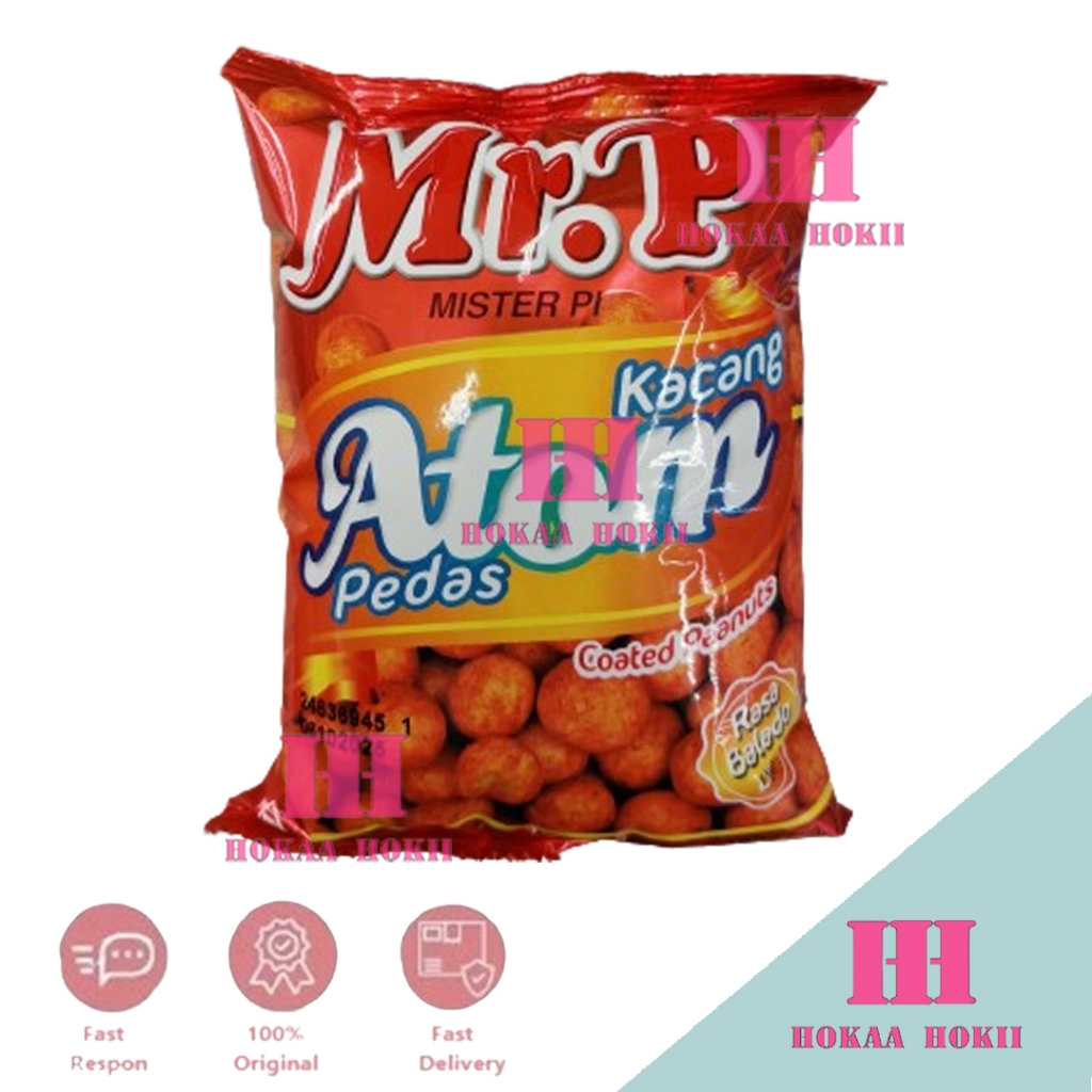 

Mr.P Kacang Atom Pedas Rasa Balado 100g