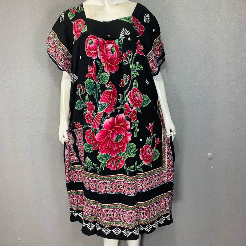 Hengky Batik - 2. LD 150 Big Size Hengky Sikak | Daster Hengky Jumbo | Daster Batik Super Jumbo