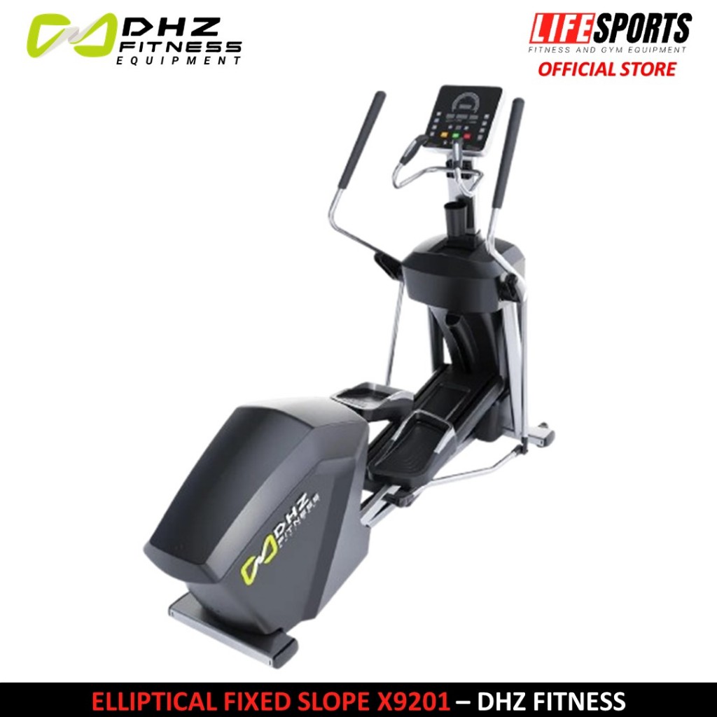 LIFESPORTS - New Alat Olahraga Fitness Crosstrainer Elliptical Fixed Slope X9201 DHZ Cardio Series