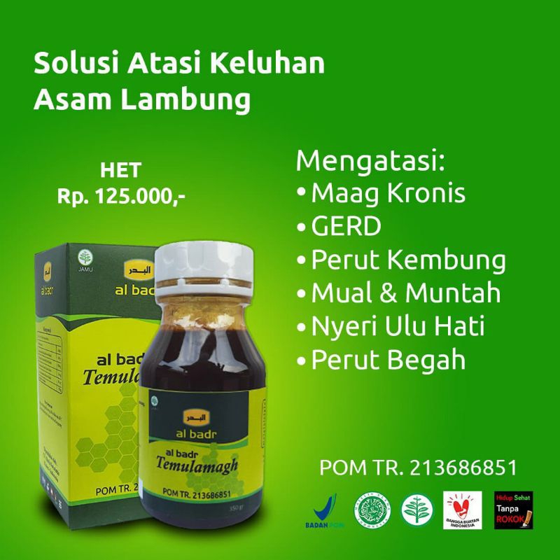 

Madu Temulawak al badr 350g