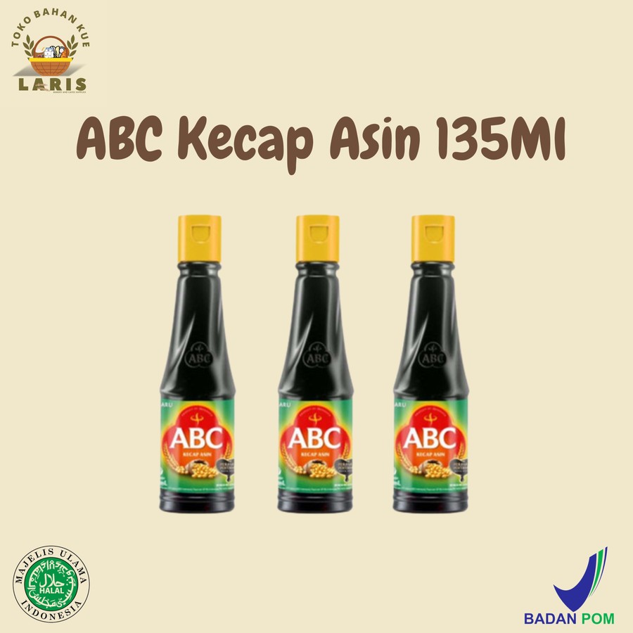 

ABC KECAP ASIN KEMASAN BOTOL 133ML