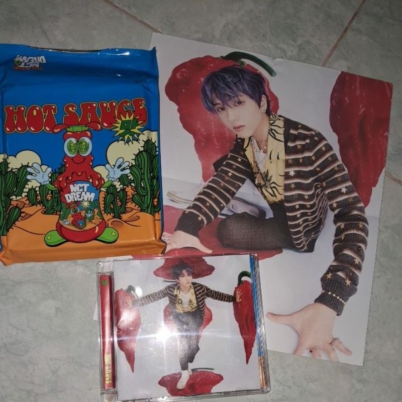 album nct dream hot sauce jewel case ALBUM ONLY (jisung)