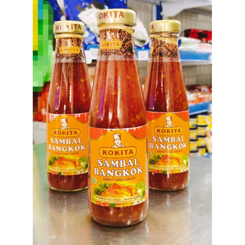 

Sambal Bangkok Kokita 225gr/Sambal Bangkok Kokita/Sweet Chili Sauce/Sambal Rujak/Sambal Bangkok