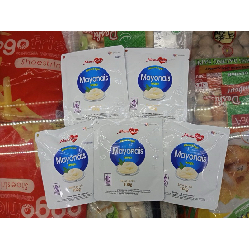

Mayonise mamasuka 100 gram isi 5 pcs