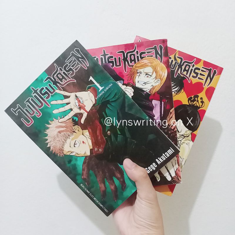 [WTS] komik manga jujutsu kaisen jjk haikyuu hq preloved