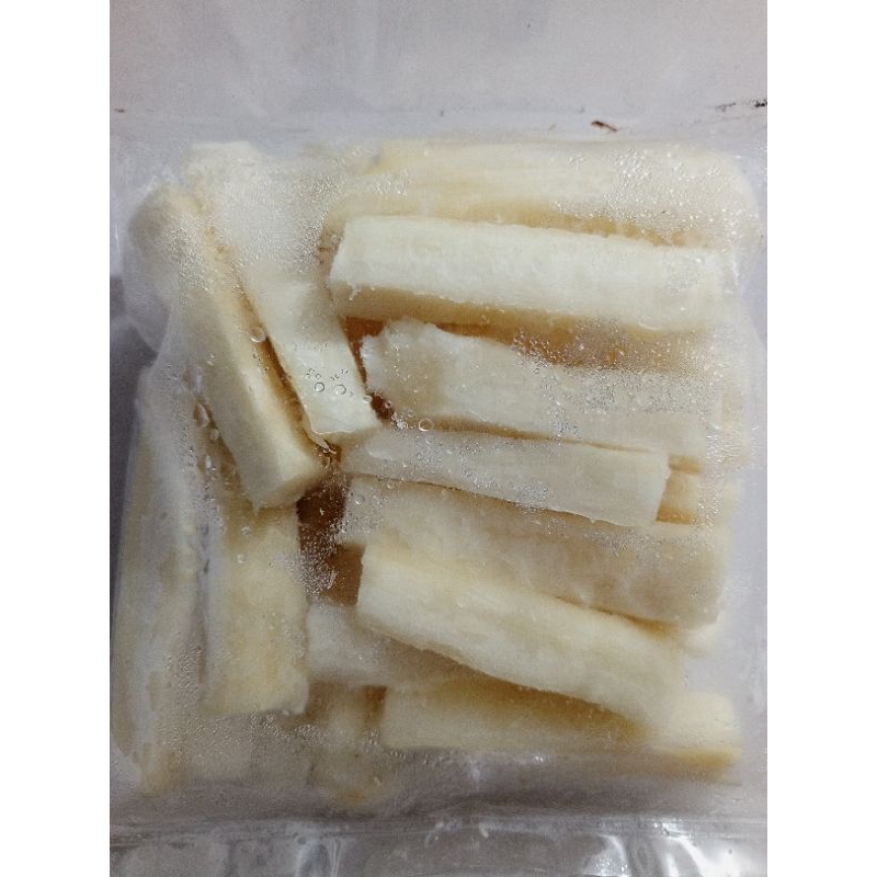 

Stik singkong Frozen rasa gurih / singkong goreng / singkong stik / singkong enak / cemilan