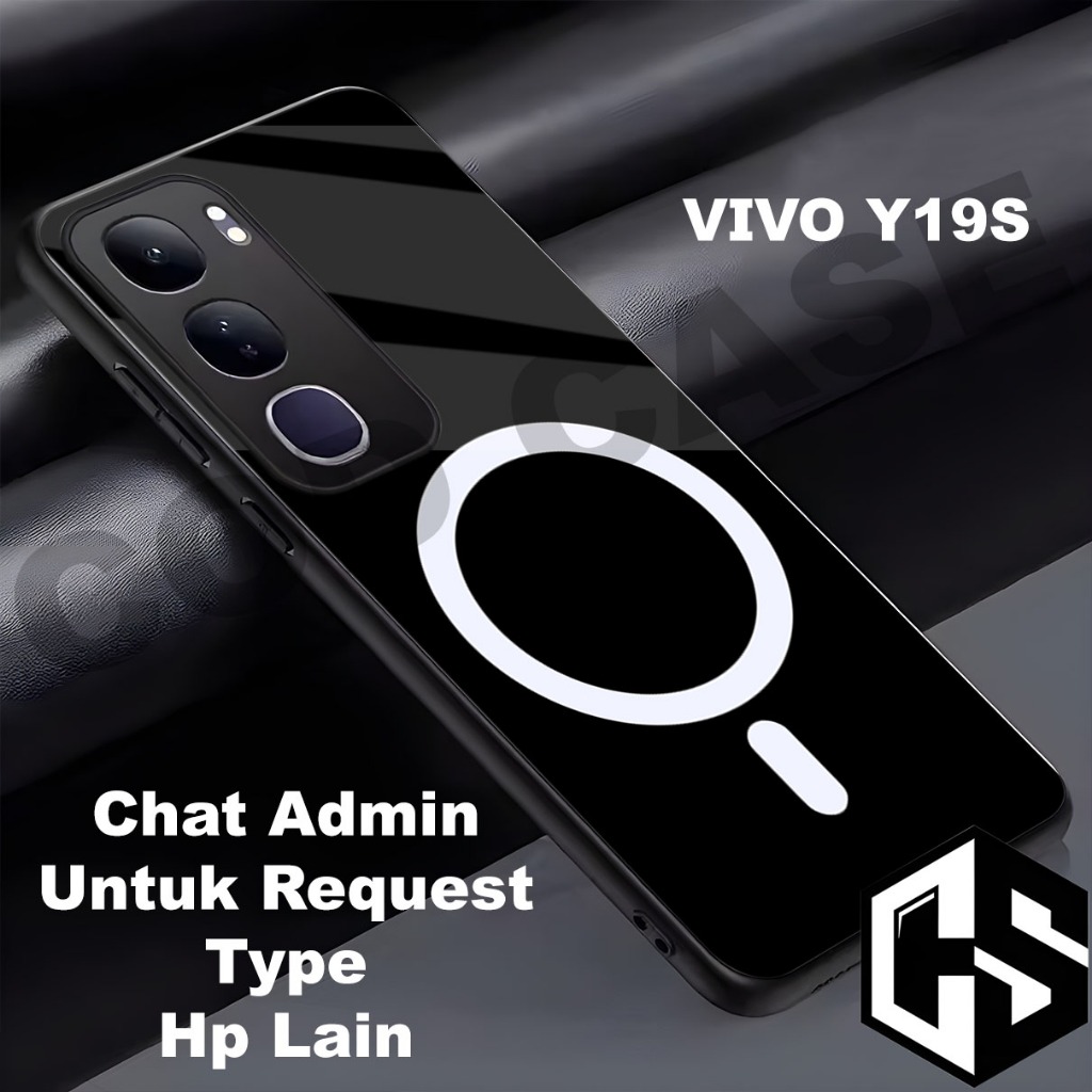 (COD 83) Softcase glossy kilau untuk type Hp VIVO Y19S 4G / Motif Cocok untuk cowok dan cewek/case v